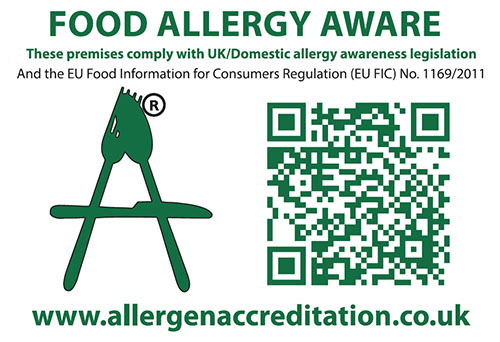 Allergen-Accreditation-Window-Sticker